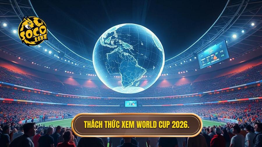 Thách thức xem World Cup 2026.