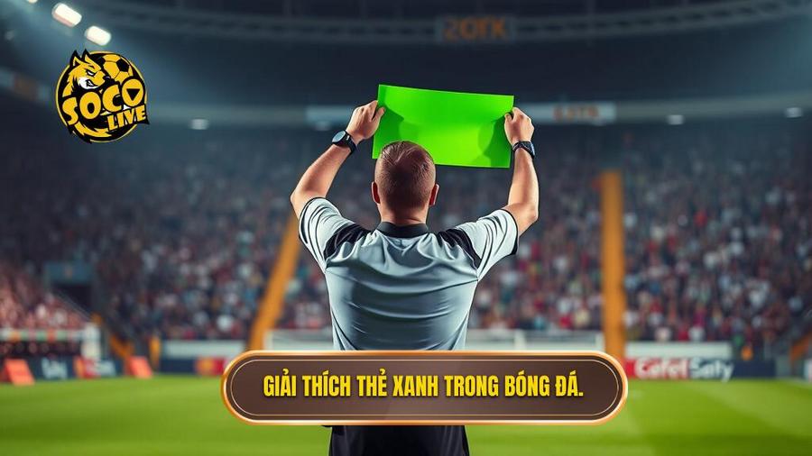 1. Giải thích thẻ xanh trong bóng đá.
