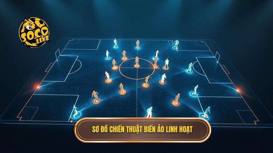 2. Sơ đồ chiến thuật biến ảo linh hoạt