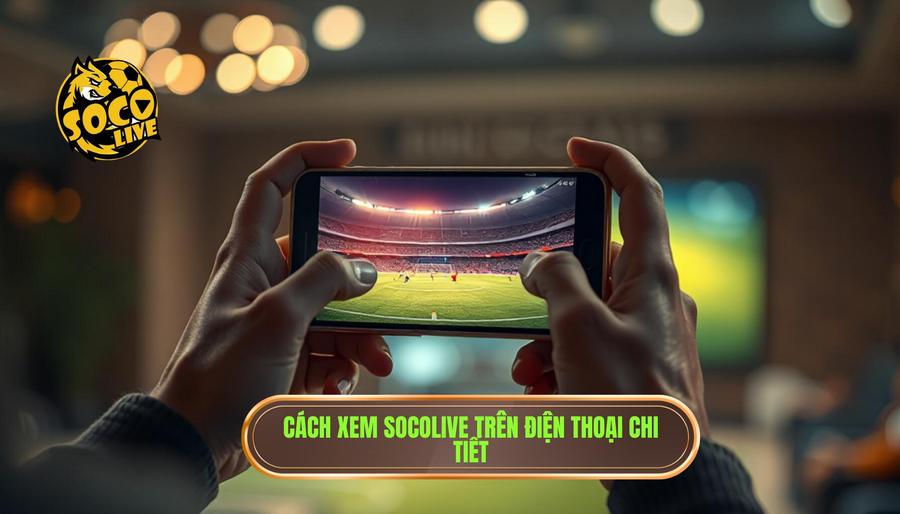 Cách xem Socolive trên điện thoại đơn giản và trải nghiệm bóng đá đỉnh cao 2 Hướng dẫn chi tiết cách xem Socolive trên điện thoại đơn giản nhất