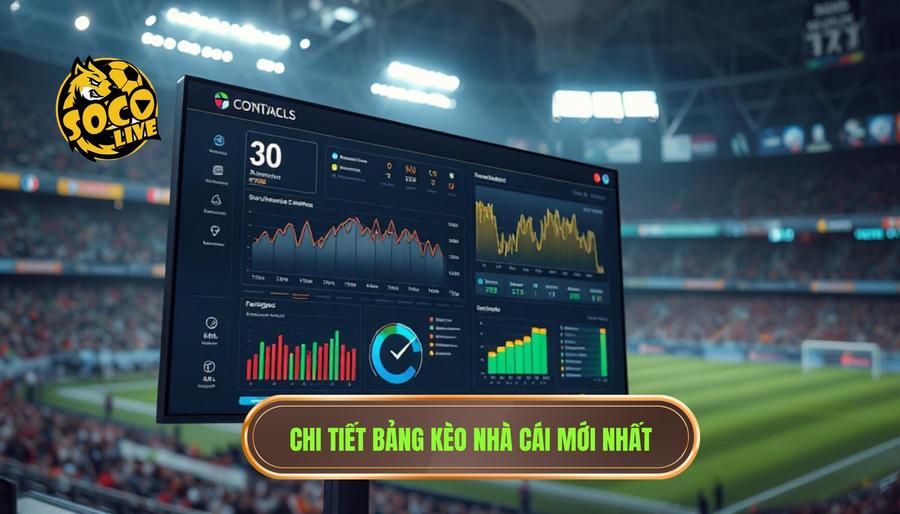 Ý nghĩa các con số trên bảng kèo: Cẩm nang chi tiết cho người mới bắt đầu 1 1. Chi tiết bảng kèo nhà cái mới nhất