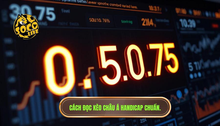Ý nghĩa các con số trên bảng kèo: Cẩm nang chi tiết cho người mới bắt đầu 2 2. Cách đọc kèo châu Á Handicap chuẩn.
