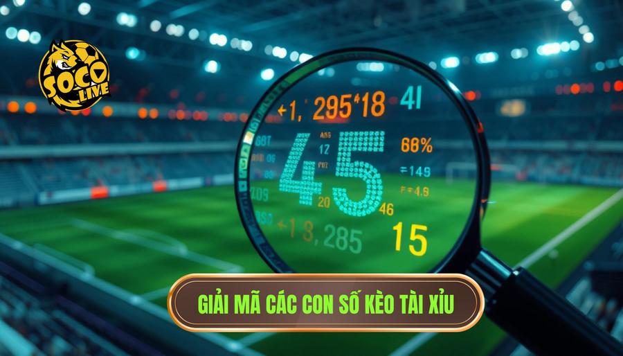 Ý nghĩa các con số trên bảng kèo: Cẩm nang chi tiết cho người mới bắt đầu 3 3. Giải mã các con số kèo Tài Xỉu